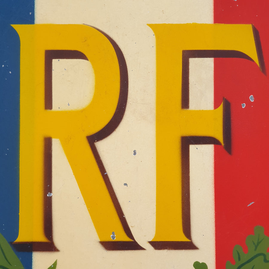 Frans gevelbord (incl. vlag)