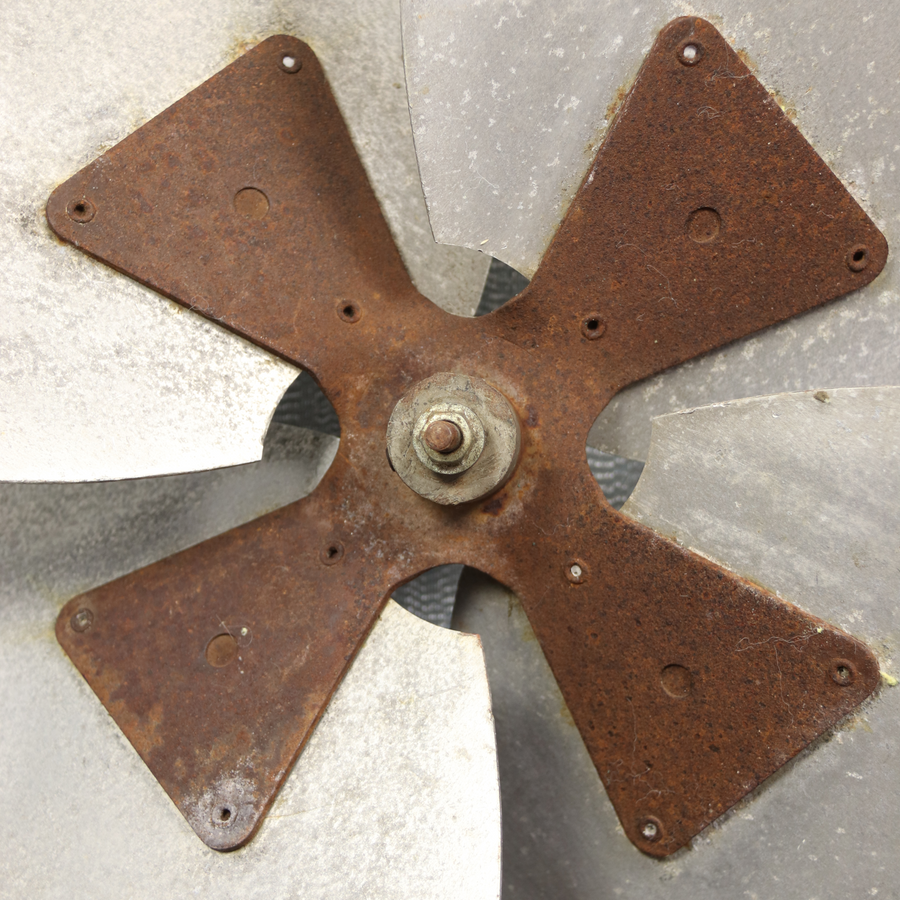 Metalen propeller / ventilatorblad